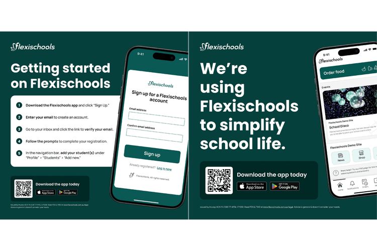 flexischools qr code